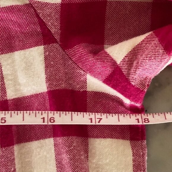 VINEYARD VINES Girls Pink Check Long Sleeve Top L - Picture 14 of 15